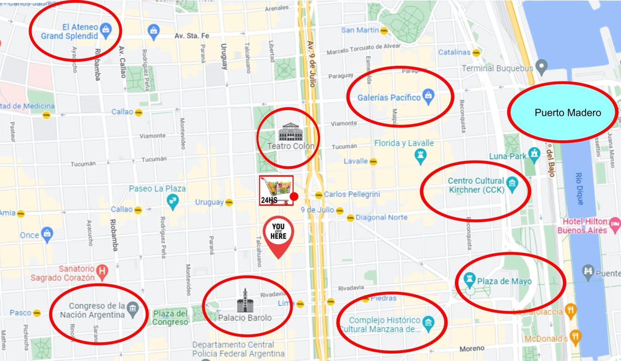 Obelisco City, Espacio Urbano Con Estilo Vintage *